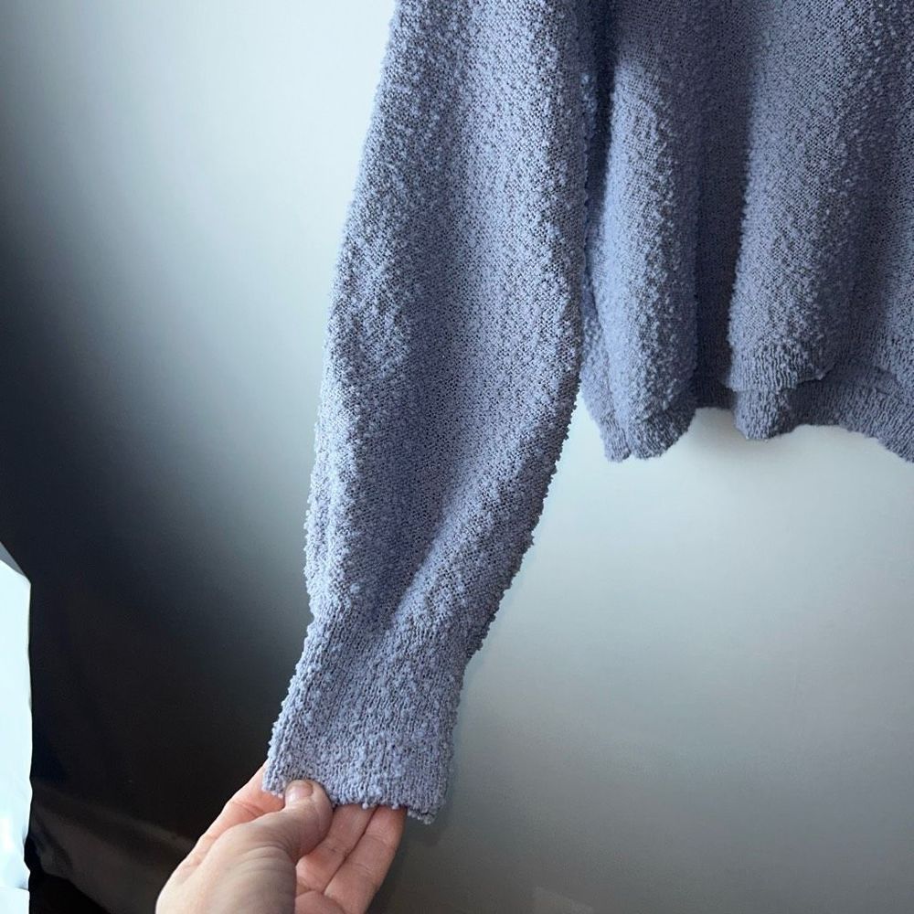 Altar'd State Blue Susan Pullover Sweater Size Small - Picture 5 of 12
